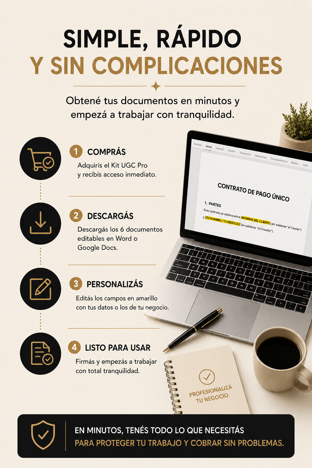 Kit Contratos Pro UGC